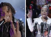 Lil Baby Gives Powerful Grammy Performance Highlighting Police Brutality
