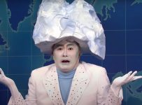 Watch Bowen Yang as Titanic Iceberg on SNL’s Weekend Update