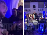 Jake Paul Hosts Versace Mansion Rager W/ Boxing Ring To Celebrate Ben Askren K.O.