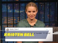 Kristen Bell Reads Donald Trump's Tweets as Gossip Girl