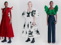Alexander McQueen Pre-Fall ’21 Is All About Bold Block Colors And Bolder Silhouettes