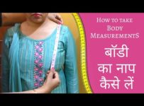 Body Measurements | How to take body measurement of women for stitching kurti or dresses.
