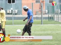 Kwaw Kese Ball Juggling At The Celebrity Soccer Weekend | All Sports Uncut