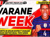 VARANE Deal This WEEK, Niguez NEXT? | Man Utd Transfer News