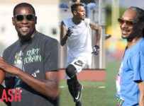 Celebrities Like Chris Brown and Snoop Dogg Take the Field for a Good Cause | Splash News TV