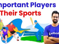 Important Players and Their Sports | For All Competitive Exams by Bhunesh Sir