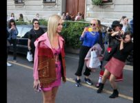 PRADA – celebrities at Milan Fashion Week – spring 2018