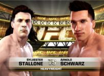 Sylvester Stallone vs Arnold Schwarzenegger UFC EA SPORTS Celebrity Death Match MMA