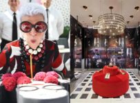 Daily News: H&M To Collab With Iris Apfel, Karl Lagerfeld Virtual Bobbleheads, Valentino And Bergdorf’s Latest Dalliance, Jennifer Aniston’s Beauty Line, And More!