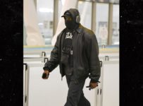 Kanye West Walking Through Airport Like Average Joe
