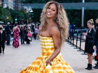 Laverne Cox Wore a Plaid Gown to New York City Ballet Gala