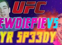 PEWDIEPIE VS KYR SP33DY Celebrity Death Match MMA UFC EA SPORTS