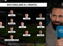 "It's like not playing Gazza! Grealish ???????????? to play" Rio Ferdinand picks his England XI for EURO 2020