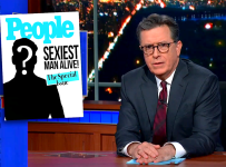Stephen Colbert announces People’s newest Sexiest Man Alive