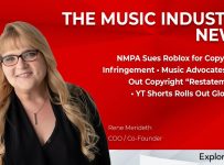Music Industry News – NMPA sues Roblox, YT Shorts rolls out globally, and more!