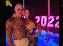 Jeff Bezos and Lauren Sanchez Celebrate New Year at Disco Party in St. Barths