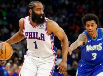 Harden stars in Philly debut, but ‘long way to go’