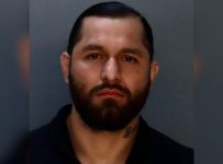 Masvidal booked on battery, mischief charges