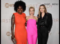 Impeccable images of Michelle Pfeiffer, Gillian Anderson, and Viola Davis at the premiere of their new project