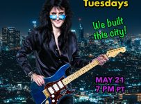 Rocky Kramer’s Rock & Roll Tuesdays Presents “We Built This City” On Tuesday May 21st, 2024, 7 PM PT on Twitch