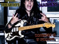 Rocky Kramer’s Rock & Roll Tuesdays Presents “March Madness” On Tuesday, March 4th, 2025 7 PM PT on Twitch